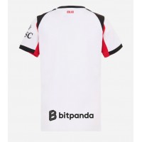 Echipament fotbal AC Milan Tricou Deplasare 2025-26 pentru femei maneca scurta