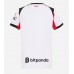 Echipament fotbal AC Milan Tricou Deplasare 2025-26 pentru femei maneca scurta Echipament fotbal AC Milan Tricou Deplasare 2025-26 pentru femei maneca scurta