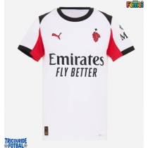 Echipament fotbal AC Milan Tricou Deplasare 2025-26 pentru femei maneca scurta
