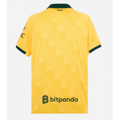 Echipament fotbal AC Milan Tricou Treilea 2025-26 maneca scurta Echipament fotbal AC Milan Tricou Treilea 2025-26 maneca scurta