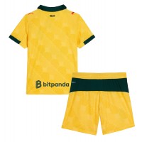 Echipament fotbal AC Milan Tricou Treilea 2025-26 pentru copii maneca scurta (+ Pantaloni scurti)
