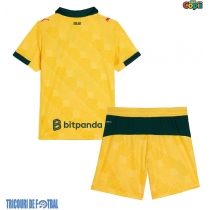 Echipament fotbal AC Milan Tricou Treilea 2025-26 pentru copii maneca scurta (+ Pantaloni scurti)