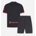 Echipament fotbal AC Milan Tricou Treilea 2026-27 pentru copii maneca scurta (+ Pantaloni scurti)