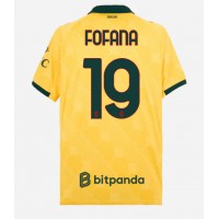 Echipament fotbal AC Milan Youssouf Fofana #19 Tricou Treilea 2025-26 maneca scurta