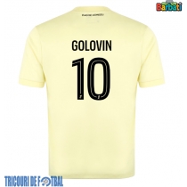 Echipament fotbal AS Monaco Aleksandr Golovin #10 Tricou Treilea 2025-26 maneca scurta