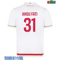 Echipament fotbal AS Monaco Ansu Fati #31 Tricou Acasa 2025-26 maneca scurta