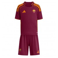Echipament fotbal AS Roma Artem Dovbyk #9 Tricou Acasa 2025-26 pentru copii maneca scurta (+ Pantaloni scurti)