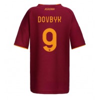Echipament fotbal AS Roma Artem Dovbyk #9 Tricou Acasa 2025-26 pentru femei maneca scurta