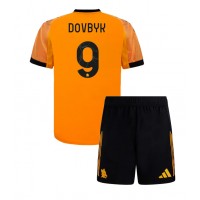 Echipament fotbal AS Roma Artem Dovbyk #9 Tricou Deplasare 2025-26 pentru copii maneca scurta (+ Pantaloni scurti)