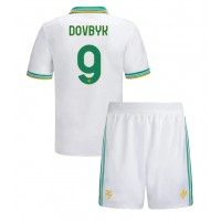 Echipament fotbal AS Roma Artem Dovbyk #9 Tricou Treilea 2025-26 pentru copii maneca scurta (+ Pantaloni scurti)