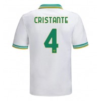Echipament fotbal AS Roma Bryan Cristante #4 Tricou Treilea 2025-26 maneca scurta