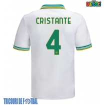 Echipament fotbal AS Roma Bryan Cristante #4 Tricou Treilea 2025-26 maneca scurta