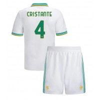Echipament fotbal AS Roma Bryan Cristante #4 Tricou Treilea 2025-26 pentru copii maneca scurta (+ Pantaloni scurti)