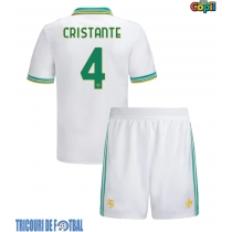 Echipament fotbal AS Roma Bryan Cristante #4 Tricou Treilea 2025-26 pentru copii maneca scurta (+ Pantaloni scurti)