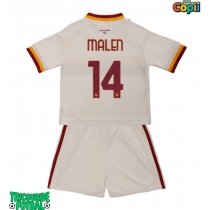 Echipament fotbal AS Roma Donyell Malen #14 Tricou Deplasare 2026-27 pentru copii maneca scurta (+ Pantaloni scurti)