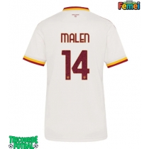 Echipament fotbal AS Roma Donyell Malen #14 Tricou Deplasare 2026-27 pentru femei maneca scurta