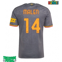 Echipament fotbal AS Roma Donyell Malen #14 Tricou Treilea 2026-27 maneca scurta