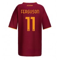 Echipament fotbal AS Roma Evan Ferguson #11 Tricou Acasa 2025-26 pentru femei maneca scurta