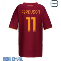 Echipament fotbal AS Roma Evan Ferguson #11 Tricou Acasa 2025-26 pentru femei maneca scurta