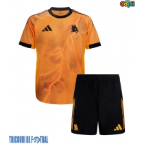 Echipament fotbal AS Roma Evan Ferguson #11 Tricou Deplasare 2025-26 pentru copii maneca scurta (+ Pantaloni scurti)