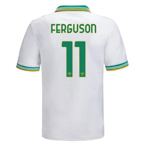Echipament fotbal AS Roma Evan Ferguson #11 Tricou Treilea 2025-26 maneca scurta Echipament fotbal AS Roma Evan Ferguson #11 Tricou Treilea 2025-26 maneca scurta