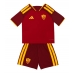 Echipament fotbal AS Roma Evan Ndicka #5 Tricou Acasa 2026-27 pentru copii maneca scurta (+ Pantaloni scurti)