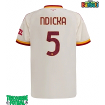 Echipament fotbal AS Roma Evan Ndicka #5 Tricou Deplasare 2026-27 maneca scurta