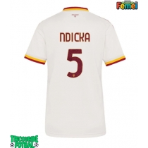 Echipament fotbal AS Roma Evan Ndicka #5 Tricou Deplasare 2026-27 pentru femei maneca scurta