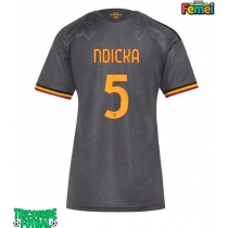 Echipament fotbal AS Roma Evan Ndicka #5 Tricou Treilea 2026-27 pentru femei maneca scurta