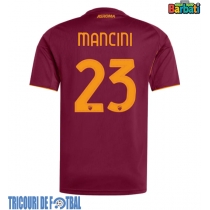 Echipament fotbal AS Roma Gianluca Mancini #23 Tricou Acasa 2025-26 maneca scurta