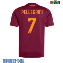 Echipament fotbal AS Roma Lorenzo Pellegrini #7 Tricou Acasa 2025-26 maneca scurta