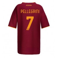 Echipament fotbal AS Roma Lorenzo Pellegrini #7 Tricou Acasa 2025-26 pentru femei maneca scurta
