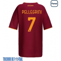 Echipament fotbal AS Roma Lorenzo Pellegrini #7 Tricou Acasa 2025-26 pentru femei maneca scurta