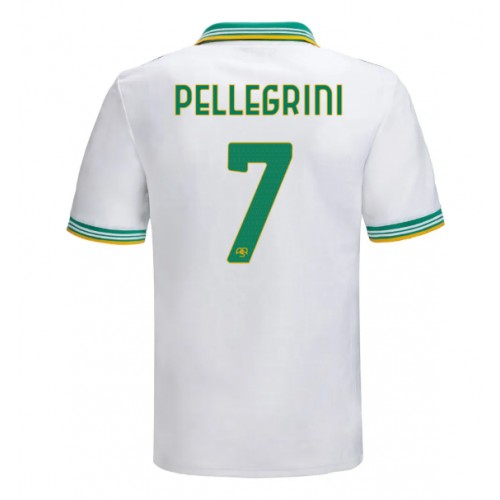 Echipament fotbal AS Roma Lorenzo Pellegrini #7 Tricou Treilea 2025-26 maneca scurta Echipament fotbal AS Roma Lorenzo Pellegrini #7 Tricou Treilea 2025-26 maneca scurta