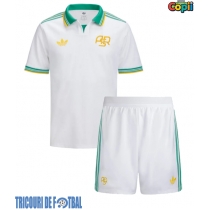 Echipament fotbal AS Roma Lorenzo Pellegrini #7 Tricou Treilea 2025-26 pentru copii maneca scurta (+ Pantaloni scurti)