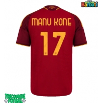 Echipament fotbal AS Roma Manu Kone #17 Tricou Acasa 2026-27 maneca scurta