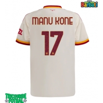 Echipament fotbal AS Roma Manu Kone #17 Tricou Deplasare 2026-27 maneca scurta