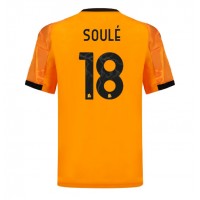 Echipament fotbal AS Roma Matias Soule #18 Tricou Deplasare 2025-26 maneca scurta