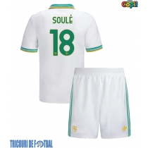 Echipament fotbal AS Roma Matias Soule #18 Tricou Treilea 2025-26 pentru copii maneca scurta (+ Pantaloni scurti)