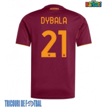 Echipament fotbal AS Roma Paulo Dybala #21 Tricou Acasa 2025-26 maneca scurta