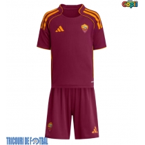 Echipament fotbal AS Roma Paulo Dybala #21 Tricou Acasa 2025-26 pentru copii maneca scurta (+ Pantaloni scurti)