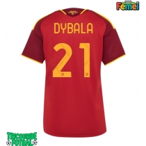 Echipament fotbal AS Roma Paulo Dybala #21 Tricou Acasa 2026-27 pentru femei maneca scurta