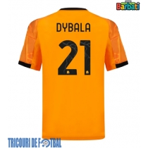 Echipament fotbal AS Roma Paulo Dybala #21 Tricou Deplasare 2025-26 maneca scurta