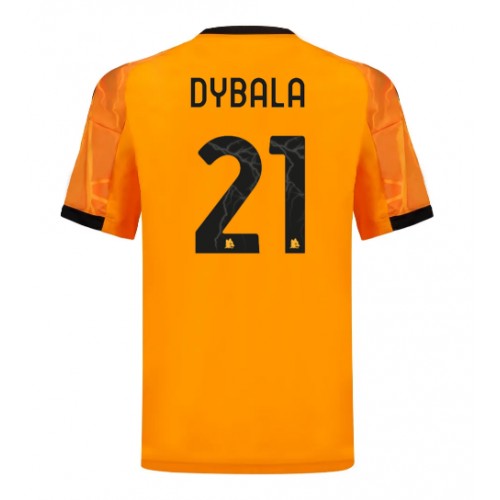 Echipament fotbal AS Roma Paulo Dybala #21 Tricou Deplasare 2025-26 maneca scurta Echipament fotbal AS Roma Paulo Dybala #21 Tricou Deplasare 2025-26 maneca scurta