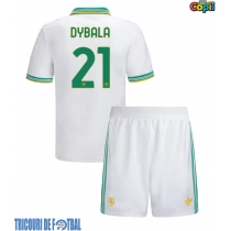 Echipament fotbal AS Roma Paulo Dybala #21 Tricou Treilea 2025-26 pentru copii maneca scurta (+ Pantaloni scurti)