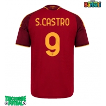 Echipament fotbal AS Roma Santiago Castro #9 Tricou Acasa 2026-27 maneca scurta