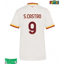 Echipament fotbal AS Roma Santiago Castro #9 Tricou Deplasare 2026-27 pentru femei maneca scurta