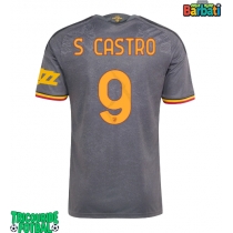 Echipament fotbal AS Roma Santiago Castro #9 Tricou Treilea 2026-27 maneca scurta
