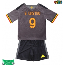 Echipament fotbal AS Roma Santiago Castro #9 Tricou Treilea 2026-27 pentru copii maneca scurta (+ Pantaloni scurti)