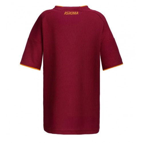 Echipament fotbal AS Roma Tricou Acasa 2025-26 pentru femei maneca scurta Echipament fotbal AS Roma Tricou Acasa 2025-26 pentru femei maneca scurta